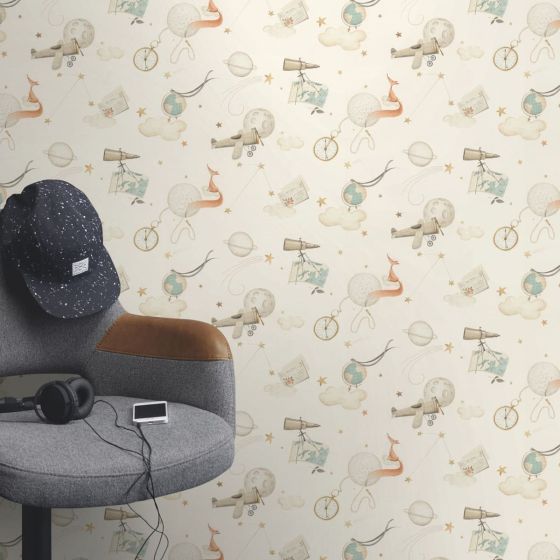 Telescope beige tapéta