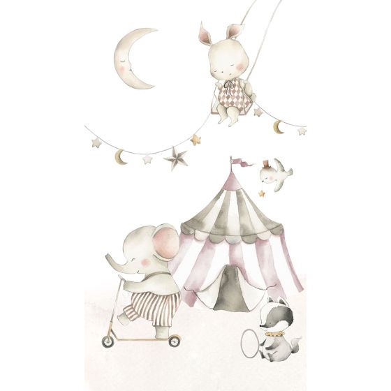 Circus pink Design tapéta