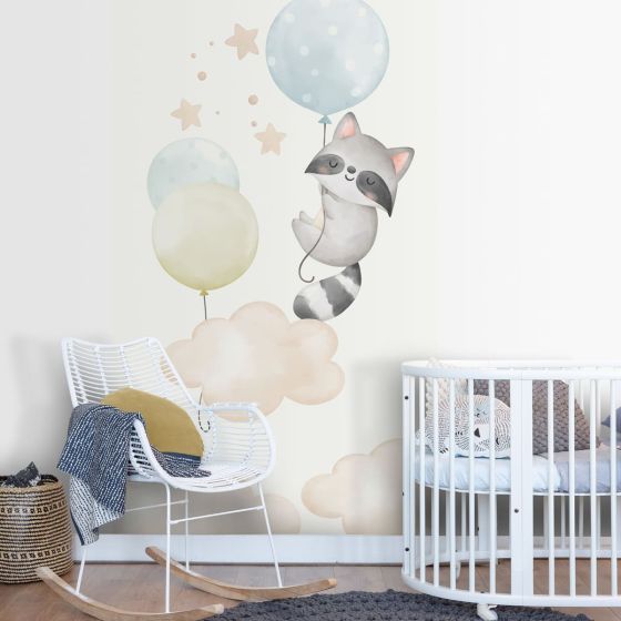 Soft Clouds blue Design tapéta