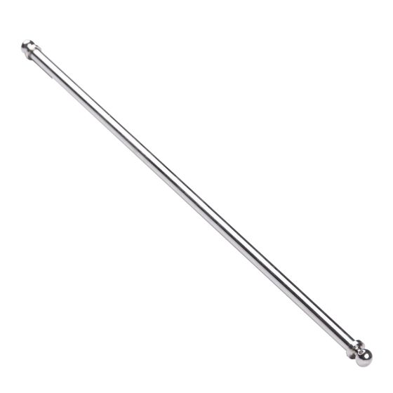Bistro vitrázs rúd nikkel 40 cm