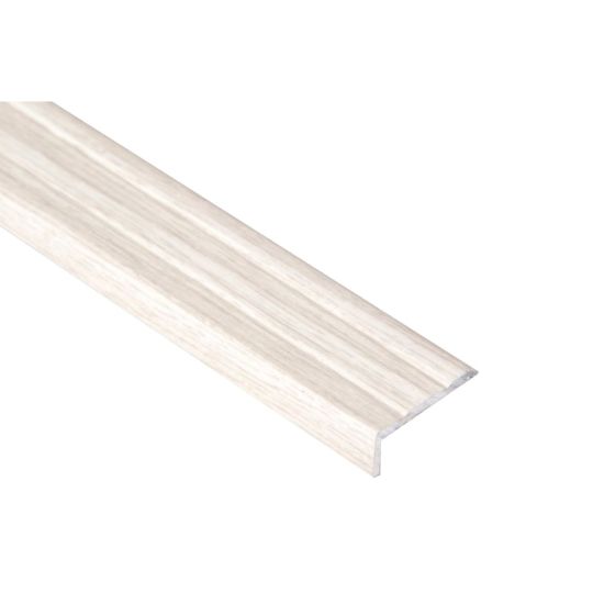 Lépcsőélvédő profil 25x20mm polár tölgy 2,7 m