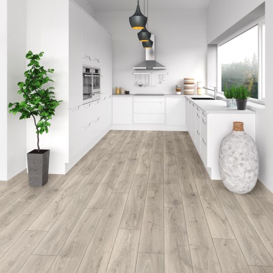 Nova Harmonic tölgy vízálló laminált padló termékminta 30 cm