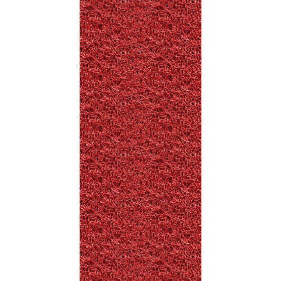 Curly red futószőnyeg 100 cm