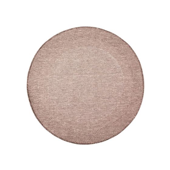 IN and OUT beige szőnyeg 120 cm kör