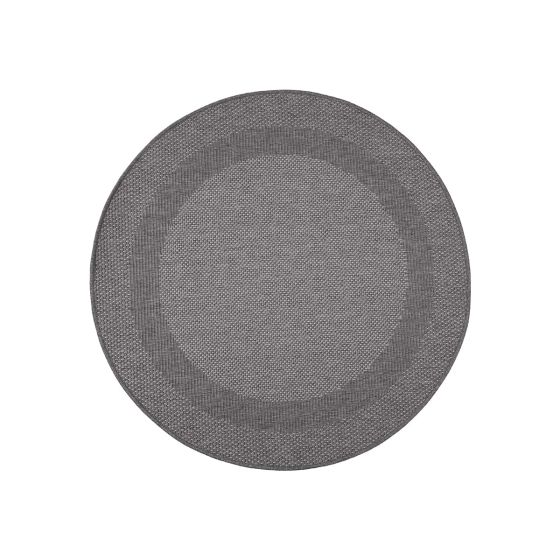 IN and OUT grey szőnyeg 80 cm kör