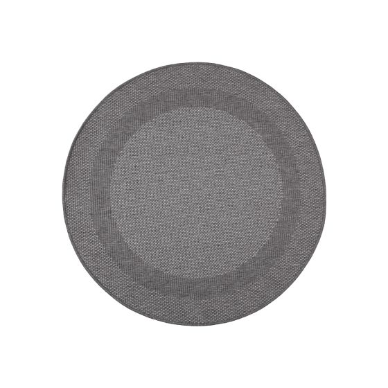 IN and OUT grey szőnyeg 120 cm kör