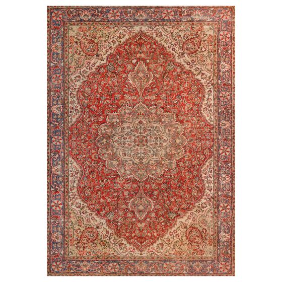 Kayvon red beige szőnyeg 152x230 cm táskával