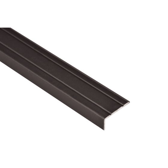 Lépcsőélvédő profil 25x20mm black 2,7 m