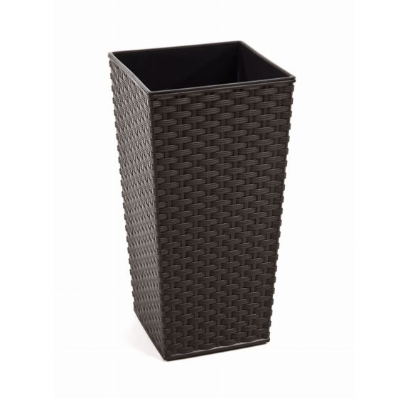 Finezja Rattan virágtartó mocha 67,7x35x35 cm