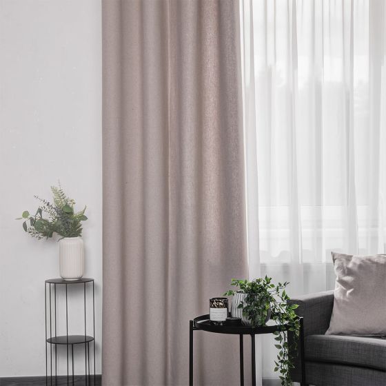 Cotonello ringlis beige sötétítő készfüggöny 140x270 cm