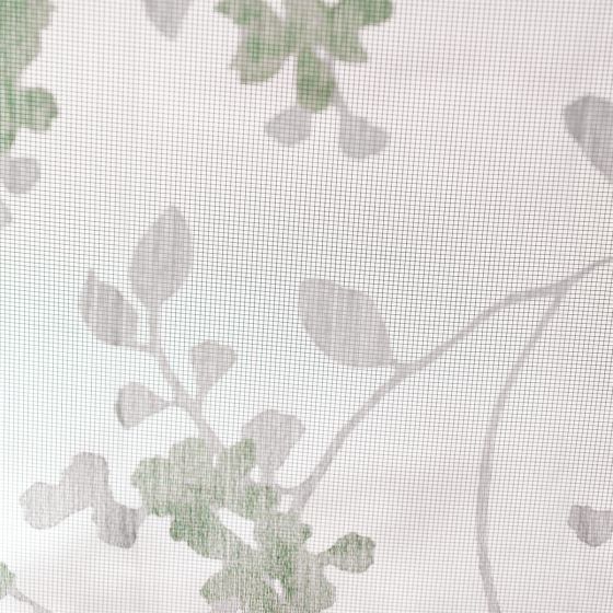 Spring fehér-zöld fényáteresztő függöny 300 cm