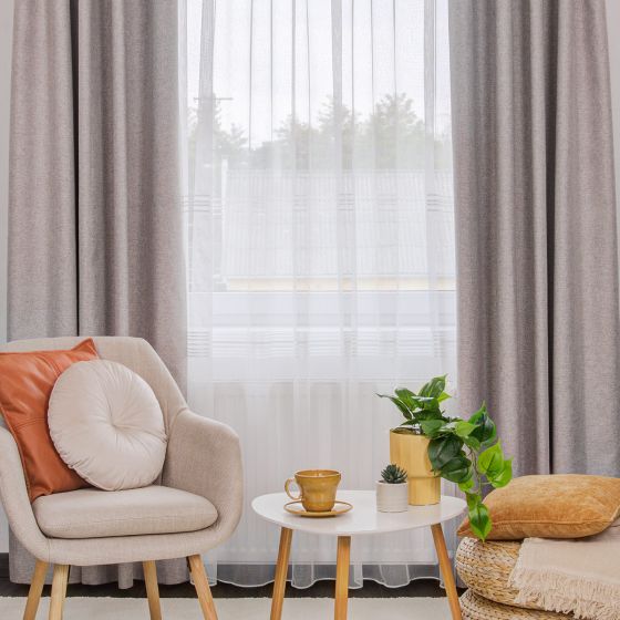 Horizont fehér fényáteresztő függöny 290 cm