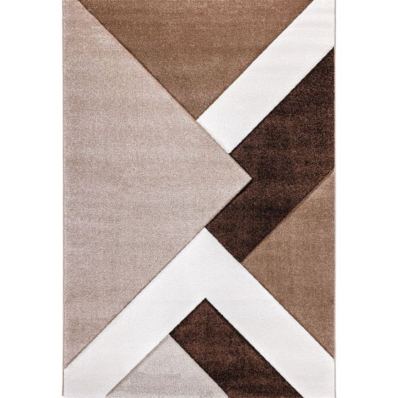 Arwen brown-beige szőnyeg 160x230 cm