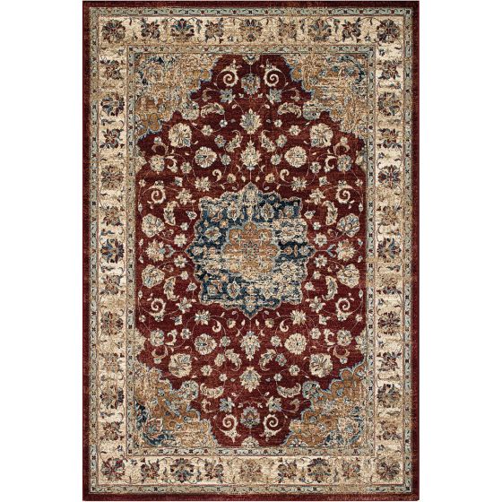 Da Vinci vintage red szőnyeg 160x230 cm