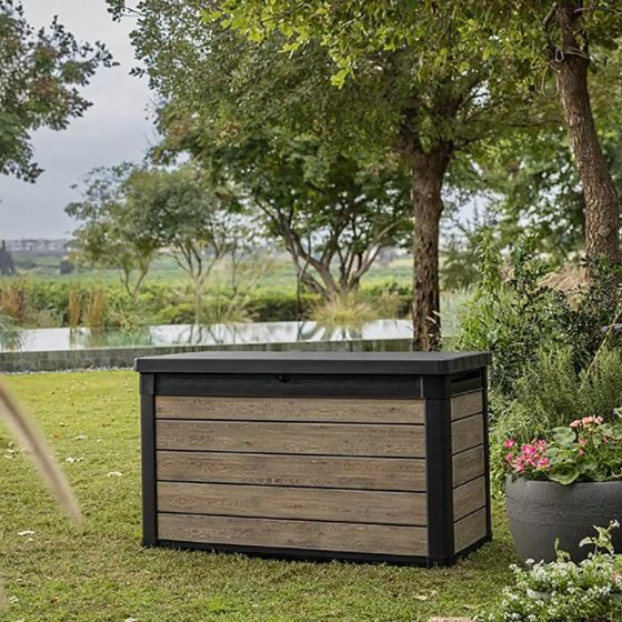 Decocoat fahatású kompozit kerti tároló 270L