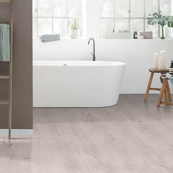 NatureSense Aqua Long Light Grey Seefeld Oak 10 mm vízálló laminált padló