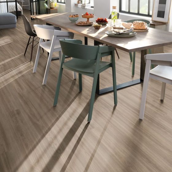 NatureSense Aqua Classic Grey Soria Oak 10 mm vízálló laminált padló