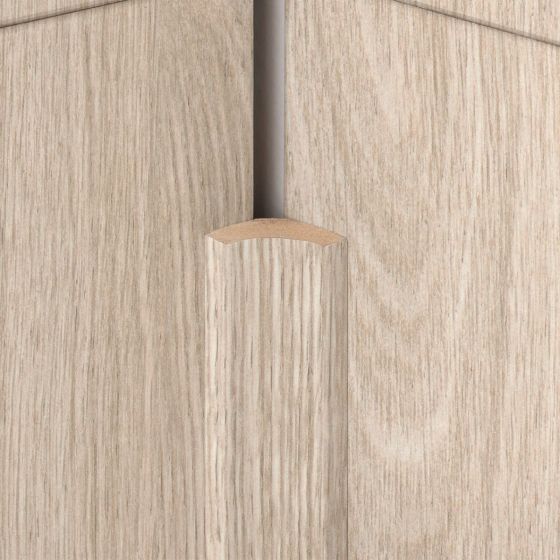 Fal és mennyezeti panel Light grey oak belső sarokléc