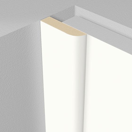 Fal és mennyezeti panel Edelweiss pore lezáró léc 25 x 6mm