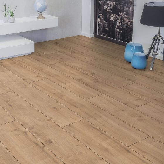 Masterfloor Wide V+ Chalet Oak laminált padló termékminta 30 cm