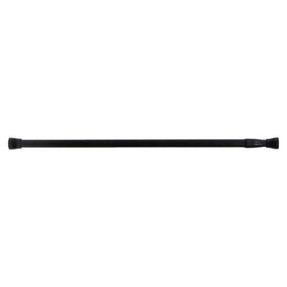 Renzo befeszíthető karnis rúd fekete 70-120 cm