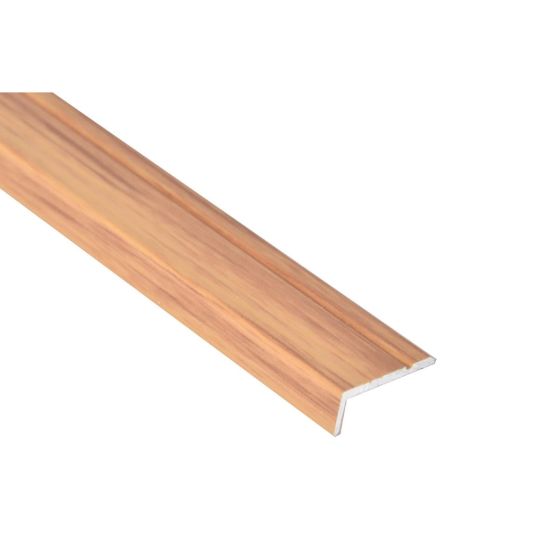 Lépcsőélvédő profil 25x10mm sycamor 2,7 m