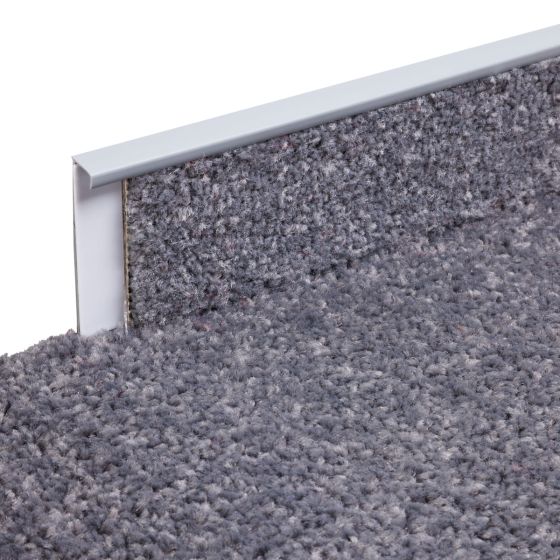 Behúzós szegélyléc 312-világosszürke 5 cm x 2,5 fm