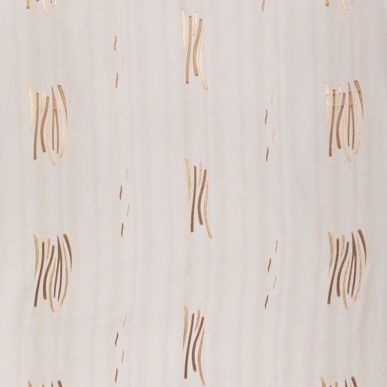 Voile Evelin beige fényáteresztő függöny 280 cm