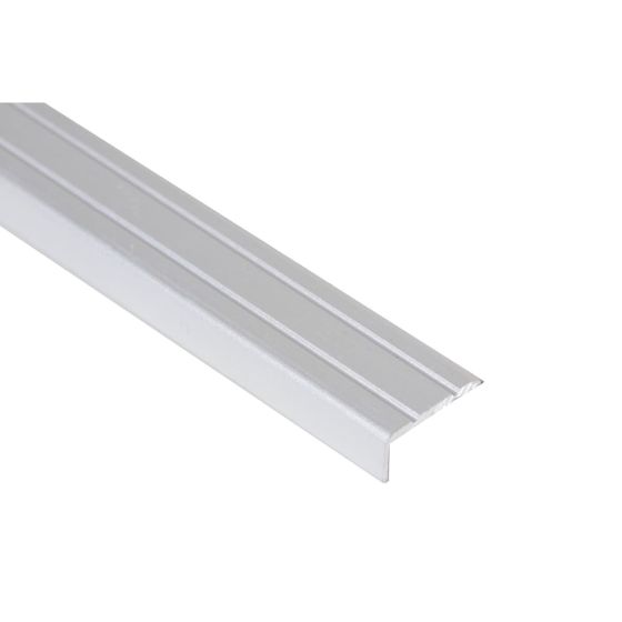 Lépcsőélvédő profil 25x10mm ezüst 0,9 m