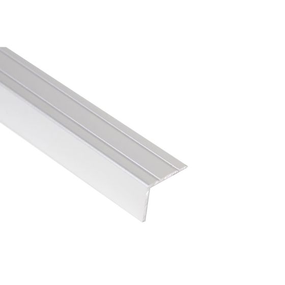 Lépcsőélvédő profil 25x20mm ezüst 0,9 m