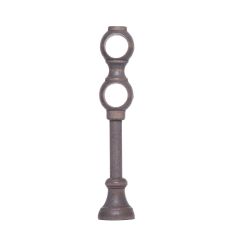 Viking zárt falitartó fa 28mm szürke 1 db 2 soros