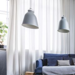 Star organza behúzó szalagos fehér fényáteresztő készfüggöny 300X175 cm