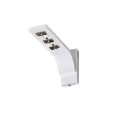 Doublo fehér oldalfali tartó 120 mm