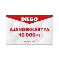 DIEGO Ajándékkártya 10.000 Ft.