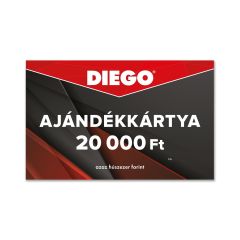 DIEGO Ajándékkártya 20.000 Ft.