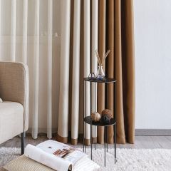 Double ringlis kétoldalas barna sötétítő készfüggöny 140x270 cm