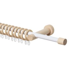 COMBO fém karnisrúd 19mm 300cm fehér