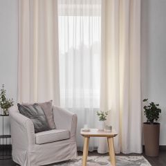 Cotonello ringlis fehér sötétítő készfüggöny 140x270 cm