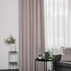 Cotonello ringlis beige sötétítő készfüggöny 140x270 cm