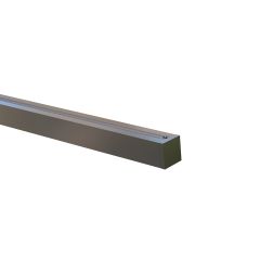 Cuby szögletes karnishoz végzáró kupak  silver