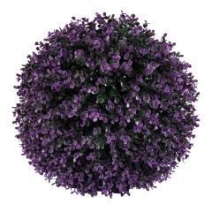 Bee dekorációs gömb 31cm lila