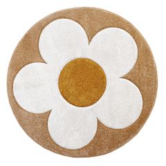 Bond Kids cream beige szőnyeg 120 cm kör