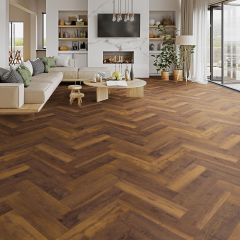 Eurohome Herringbone Laguna Oak 8 mm vízálló laminált padló