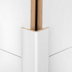 Fal és mennyezeti panel White uni 90° külső saroktakaró léc