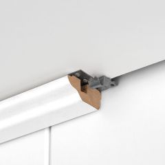 Fal és mennyezeti panel White uni záró léc 16 x 36mm