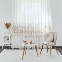 Lorenzo fehér-beige fényáteresztő 280 cm