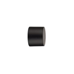 Miami fém végzáró 16mm knob fekete 1 pár