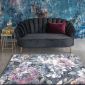Platinum blue flower szőnyeg 200x290 cm