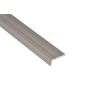 Lépcsőélvédő profil 25x20mm inox 2,7 m