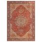 Kayvon red beige szőnyeg 152x230 cm táskával